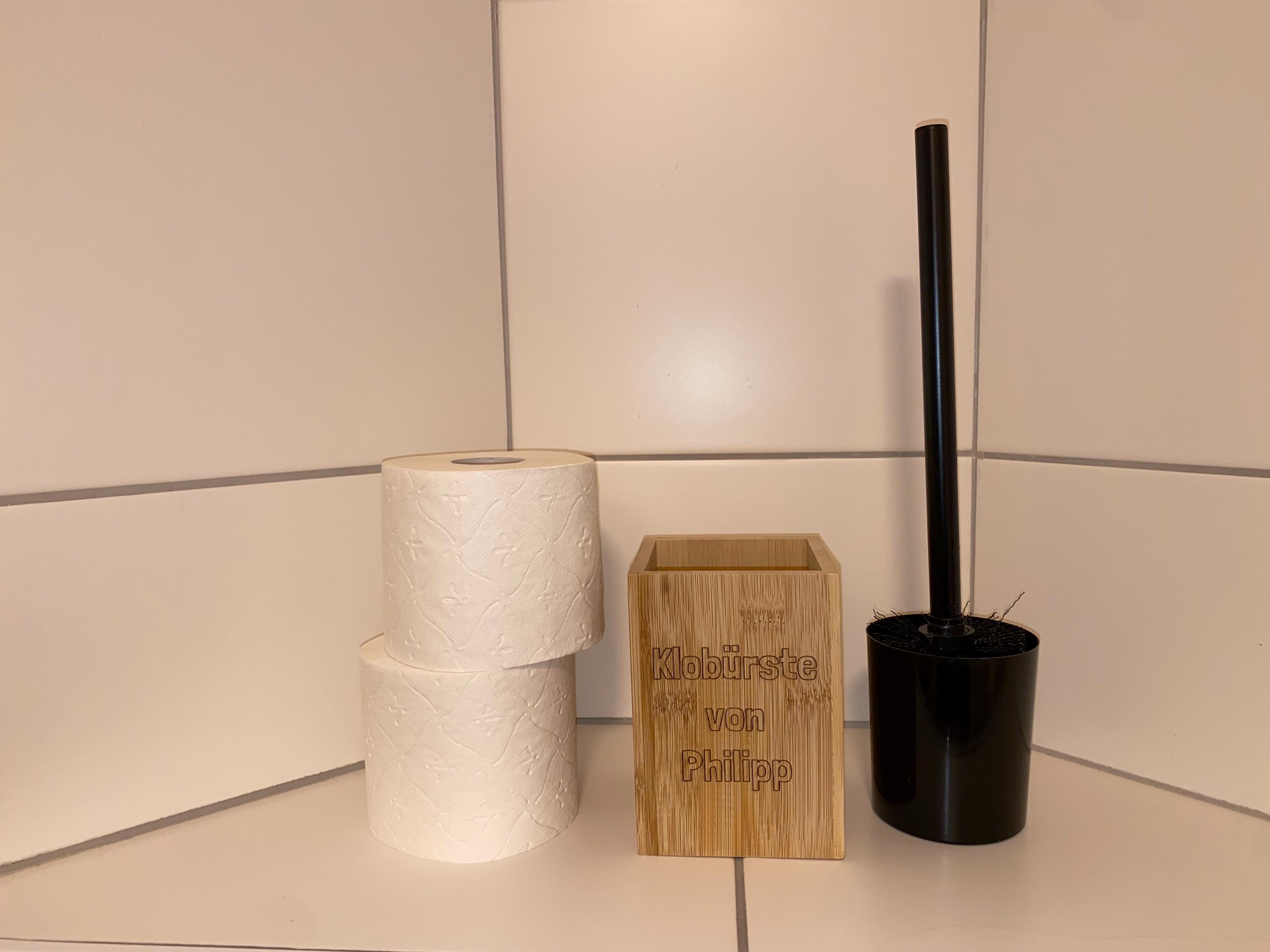 Klobürste mit Name / Toilettenbürste personalisiert / lustiges Geschenk Mann - Freund - Sohn / Weihnachtsgeschenk Klobürste mit Name / Toilettenbürste personalisiert / lustiges Geschenk Mann - Freund - Sohn / Weihnachtsgeschenk