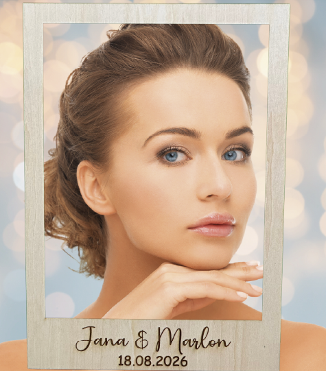 Photoframe - Fotorahmen für schöne Gästefotos - perfekt für die Fotobox