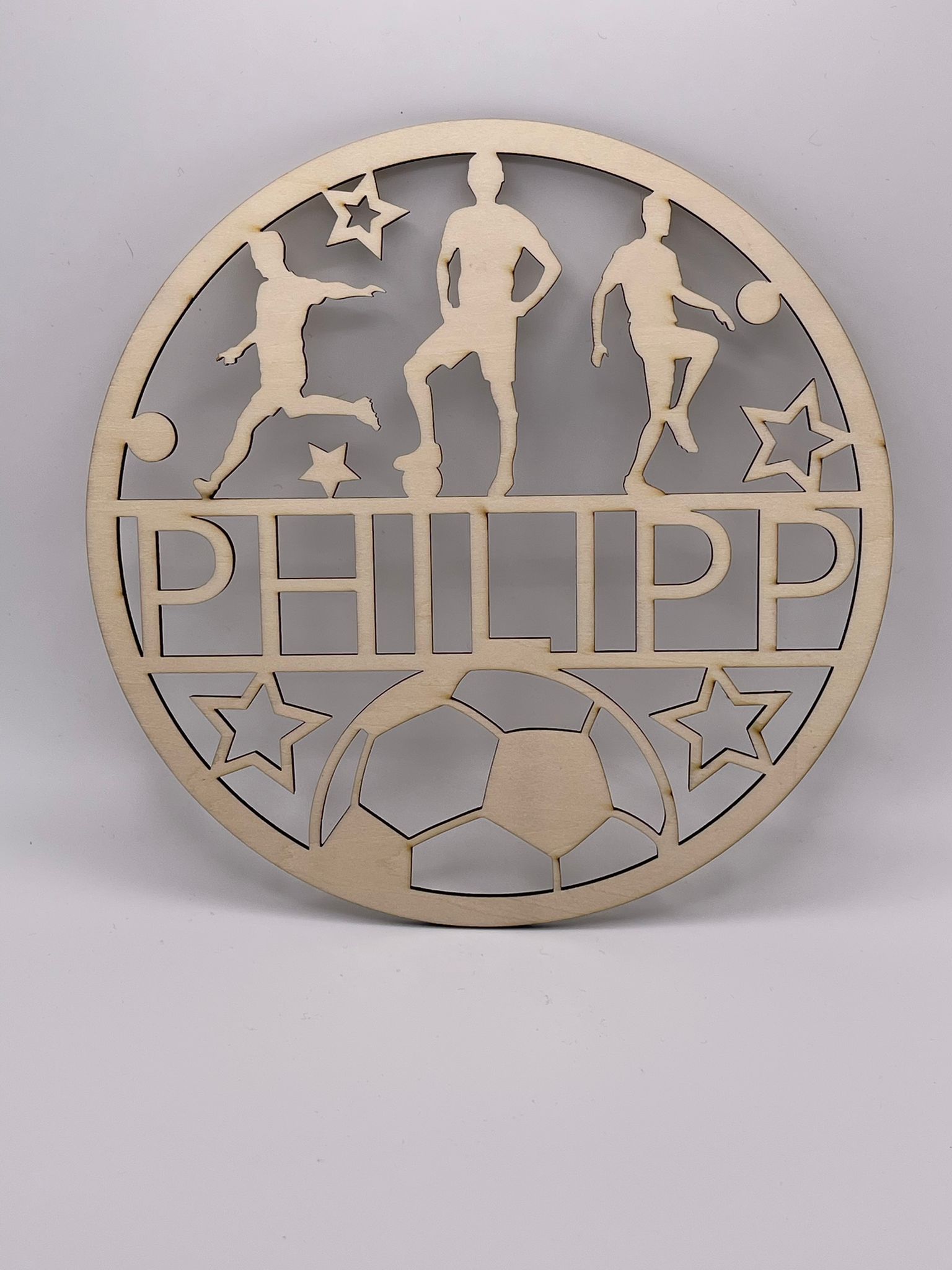 Türschild Fußball | personalisiert Türschild Fußball | personalisiert
