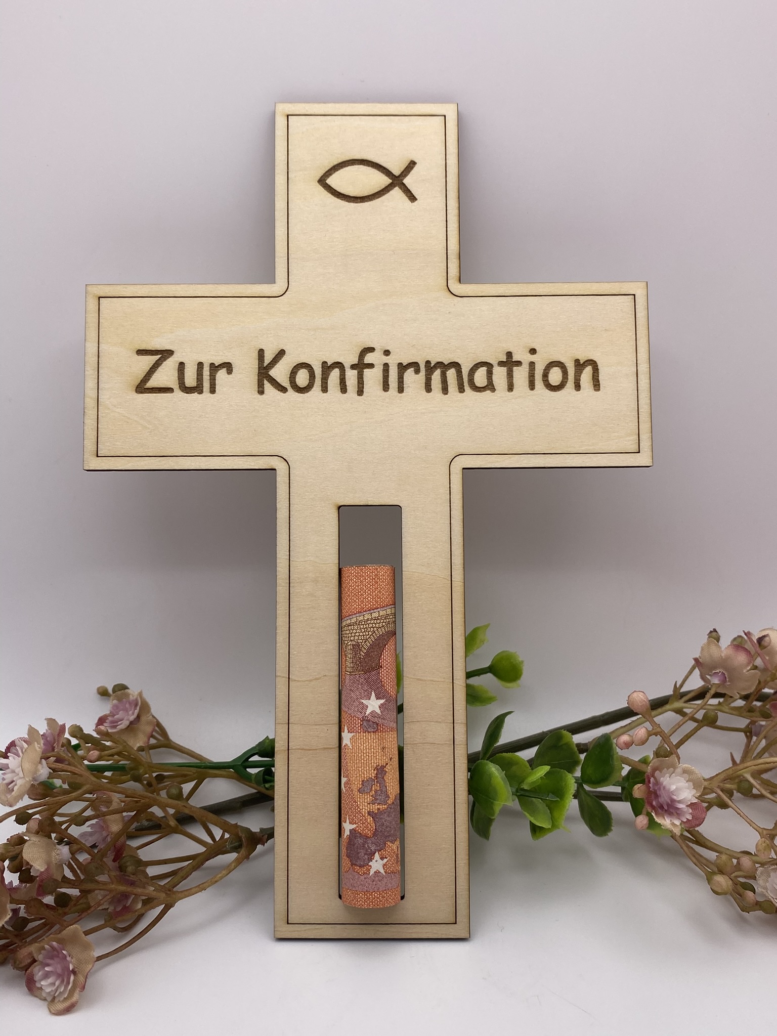 * Konfirmation * Geldgeschenk - Geldscheinhalter -
