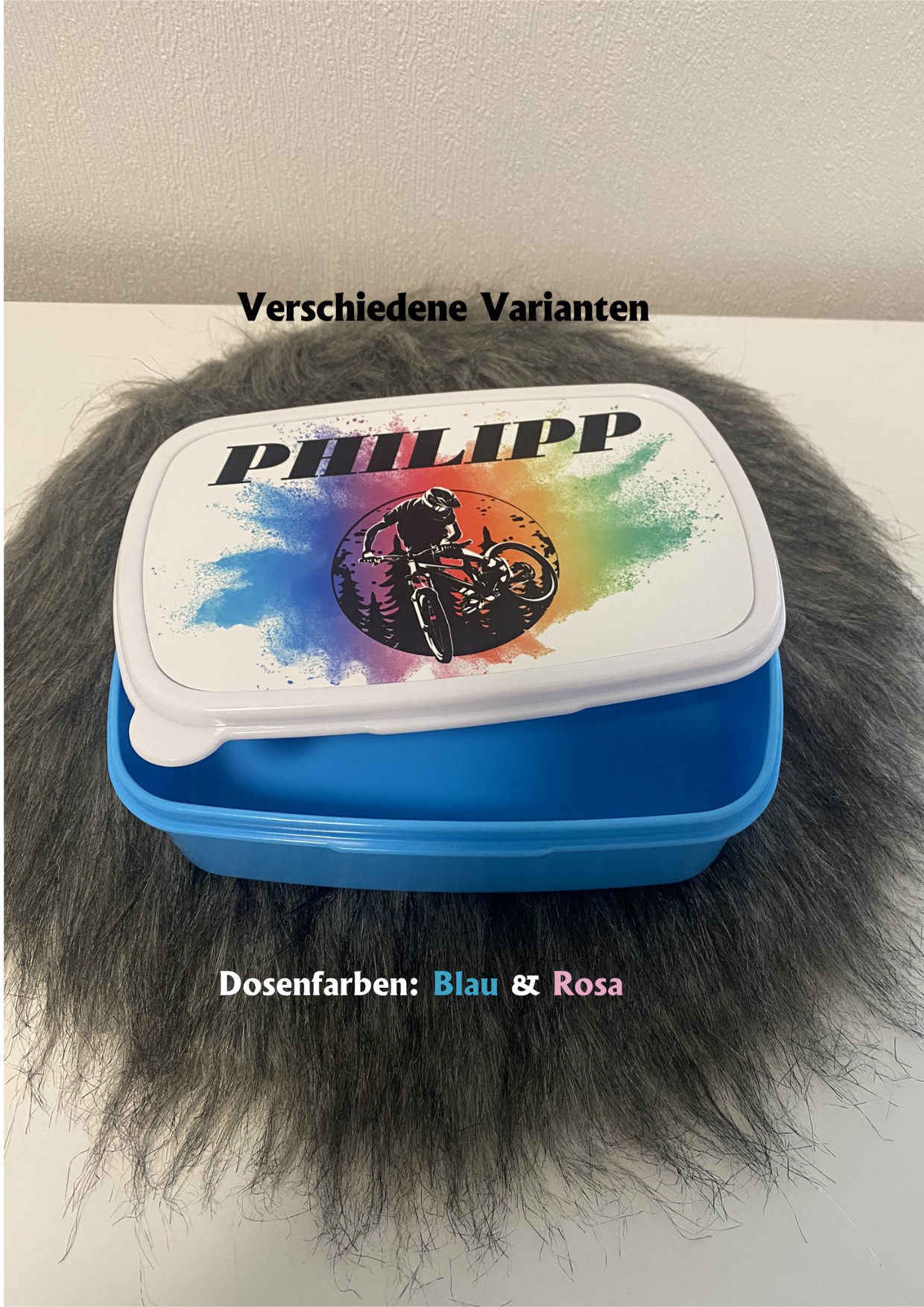 Brotdose / Lunchbox - Schule - Kindergarten - Brotdose für die Schule - Blau - Für Jungen - Vesperdose - Brotdose / Lunchbox - Schule - Kindergarten - Brotdose für die Schule - Blau - Für Jungen - Vesperdose -