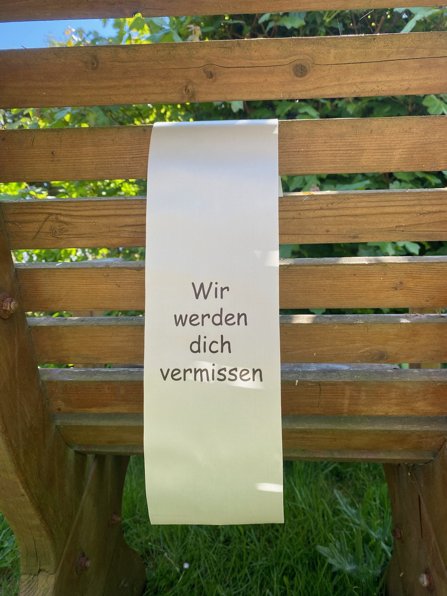 *Trauerschleifen* creme - Text *Trauerschleifen* creme - Text