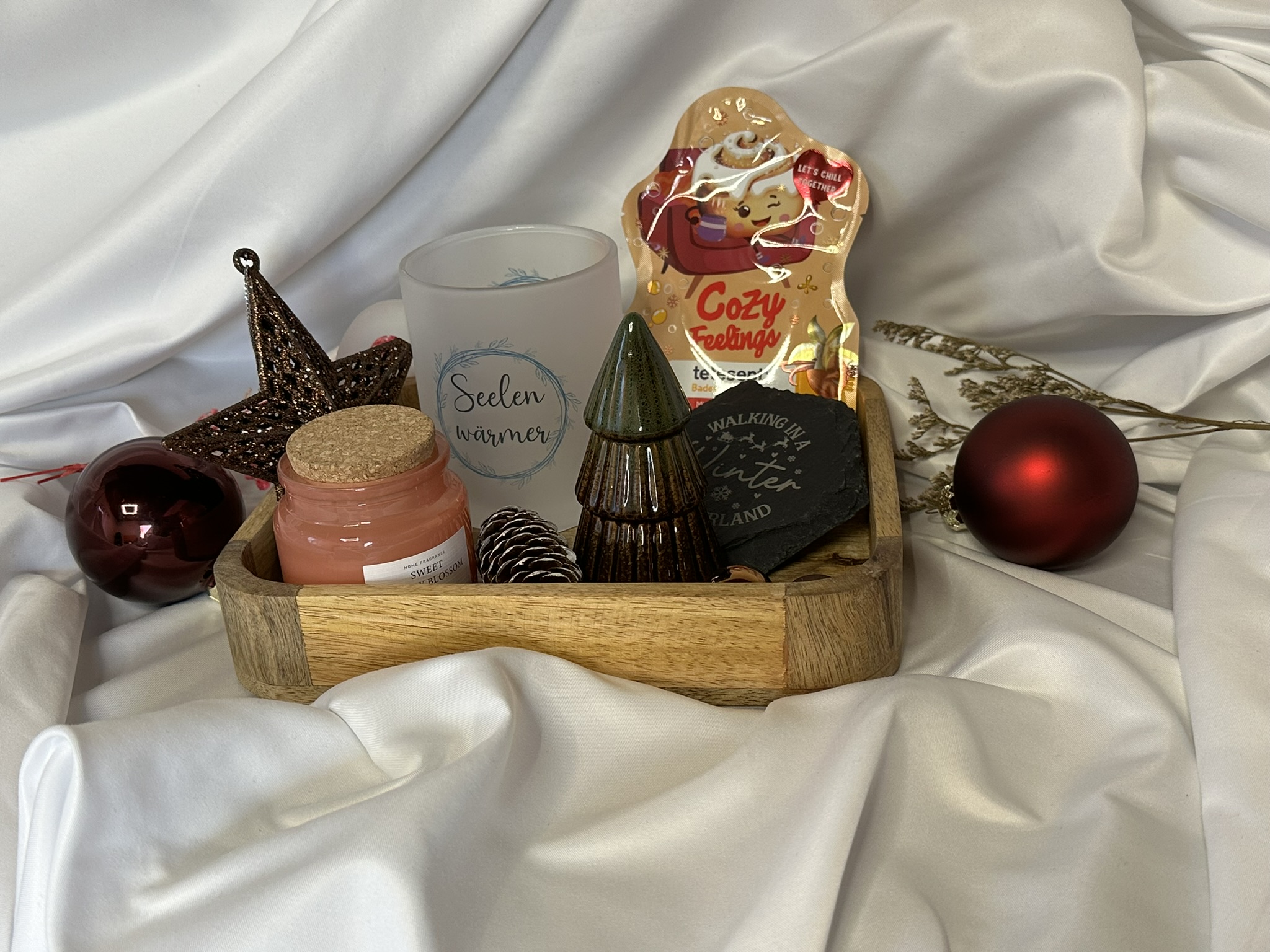 Geschenkset *Time for me* Geschenk-Set für Frauen / Mädchen * Wellness / Geschenkbox Beauty - kleine Auszeit  Weihnachtsgeschenk